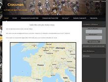 Tablet Screenshot of crossman.fr